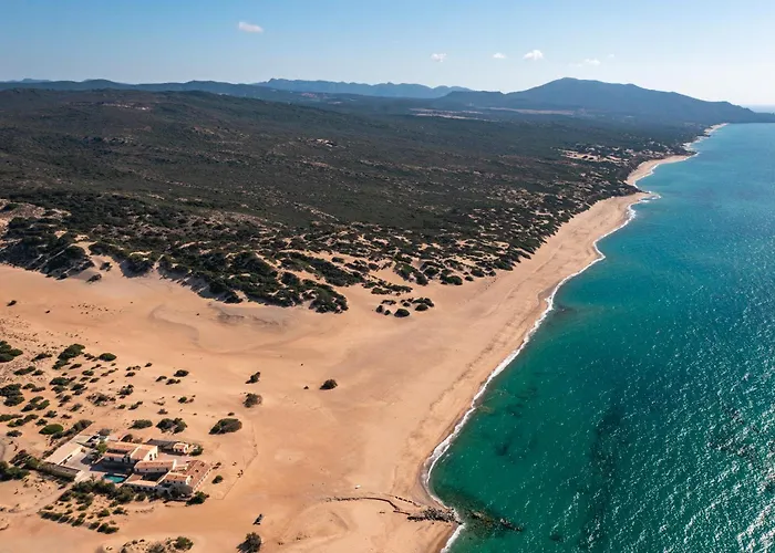 Le Dune Piscinas Szálloda Ingurtosu